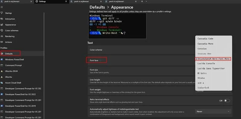 Cascadia Code Font